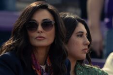 Demi Moore as Cami Miller and Rylie Rodriguez as Monty’s daughter in season 1, episode 2 of 'Landman'