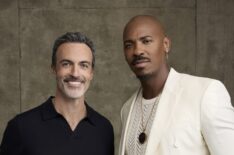 Reid Scott and Mehcad Brooks of 'Law & Order' at the Television Critics Association Summer Press Tour