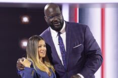 Gina Rodriguez and Shaquille O'Neal in 'Lucky 13'
