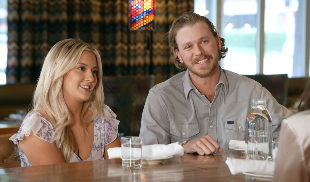 Taylor BeDell and Nathan Smothers in 'Farmer Wants a Wife' Season 2