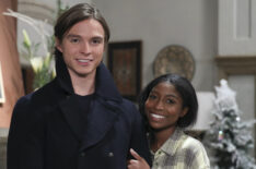 Nicholas Chavez & Tabyana Ali as Spencer & Trina on 'General Hospital'