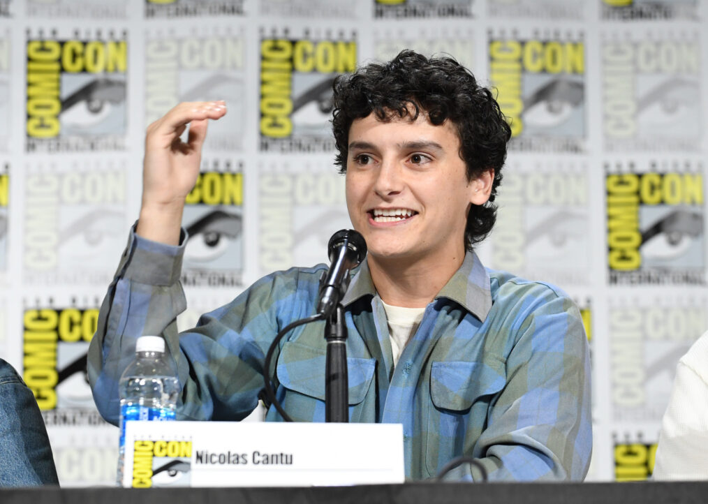 Nicolas Cantu speaks onstage at 