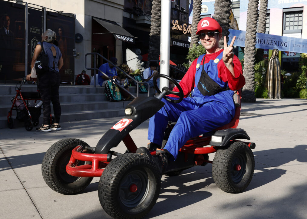 Mario Kart cosplay at San Diego Comic-Con 2024