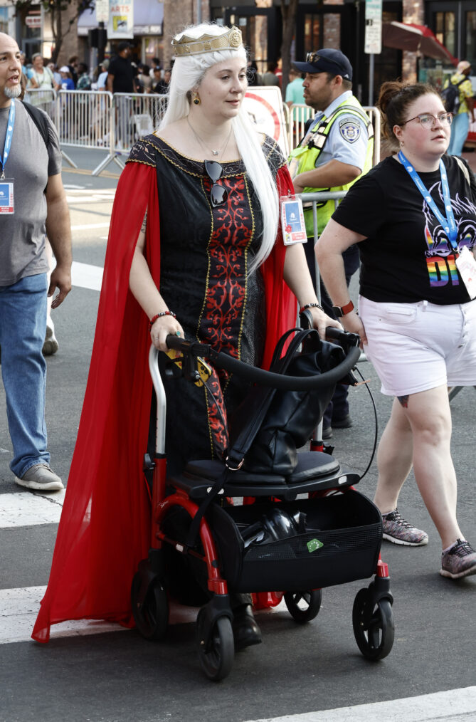 'House of the Dragon' Rhaenyra Targaryen cosplay at San Diego Comic-Con 2024