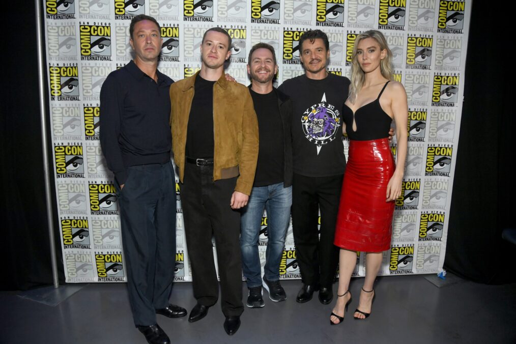 Ebon Moss-Bachrach, Joseph Quinn, Matt Shakman, Pedro Pascal, and Vanessa Kirby for 'The Fantastic Four: First Steps' at SDCC 2024
