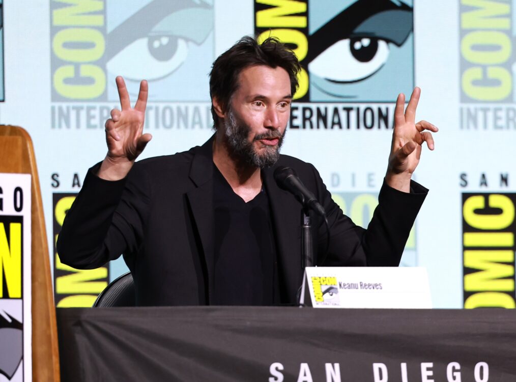 Keanu Reeves for 'BRZRKR' at SDCC 2024