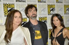 Minnie Driver, Hamish Linklater, and Jamie Chung from 'Batman: Caped Crusader'