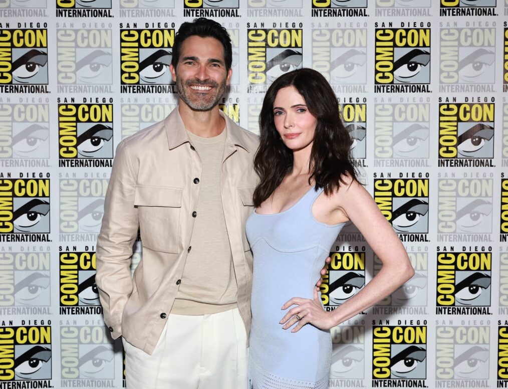 Tyler Hoechlin and Elizabeth Tulloch from 'Superman & Lois' at SDCC 2024