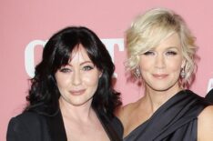 Shannen Doherty and Jennie Garth
