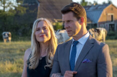 Kristin Booth and Eric Mabius in 'Signed, Sealed, Delivered: Home Again'