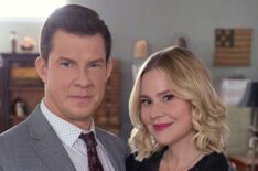 Eric Mabius and Kristin Booth in 'Signed, Sealed, Delivered: A Tale of Three Letters'