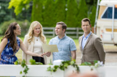 Eric Mabius, Kristin Booth, Geoff Gustafson, Yan-Kay Crystal Lowe in 'Signed, Sealed, Delivered: The Road Less Traveled'
