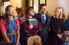 Kristin Booth, Crystal Lowe, Eric Mabius, Geoff Gustafson in 'Signed, Sealed, Delivered' series