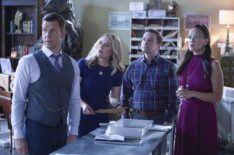 Eric Mabius, Kristin Booth, Geoff Gustafson, Yan-Kay Crystal Lowe in 'Signed, Sealed, Delivered: The Vows We Have Made'