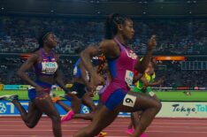 Tamari Davis and Sha'Carri Richardson in 'Sprint' on Netflix