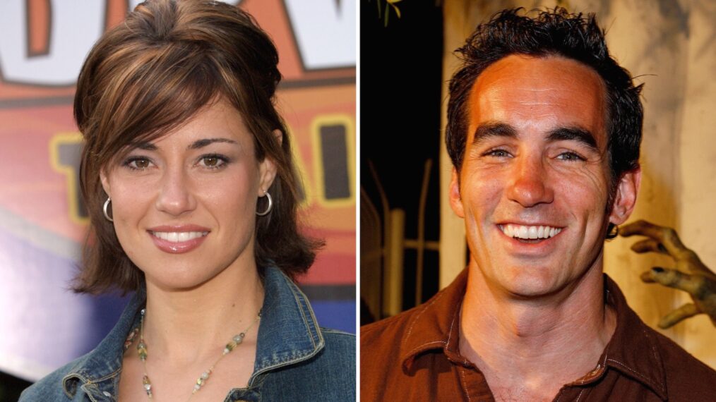 'Survivor's Kim Powers (L) and Alex Bell (R)