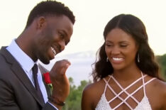 Dotun Olubeko and Charity Lawson on 'The Bachelorette'