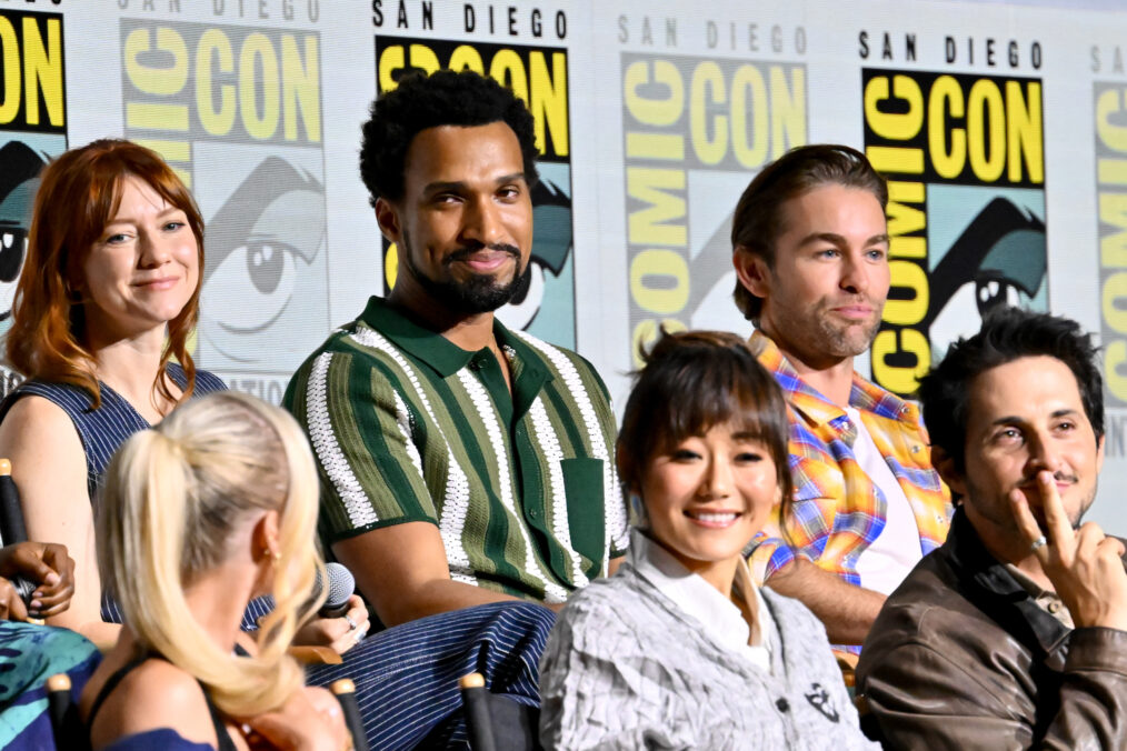 Nathan Mitchell, Karen Fukuhara, Chace Crawford and Tomer Capone at the 