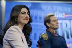 Claudia Doumit and Antony Starr in 'The Boys' Season 4 finale