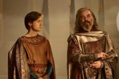 Leon Wadham as Kemen; Trystan Gravelle as Pharazôn in 'The Lord of the Rings: The Rings of Power' Season 2
