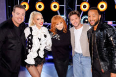 Carson Daly, Gwen Stefani, Reba McEntire, Niall Horan, John Legend, 'The Voice' Season 24 host and coaches