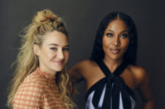 Shailene Woodley and DeWanda Wise of 'Three Women' at TCA 2024