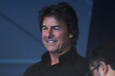 American actor and film producer Tom Cruise is seen in attendance on day one of the Olympic Games Paris 2024 at Paris La Defense Arena on July 27, 2024 in Nanterre, France.