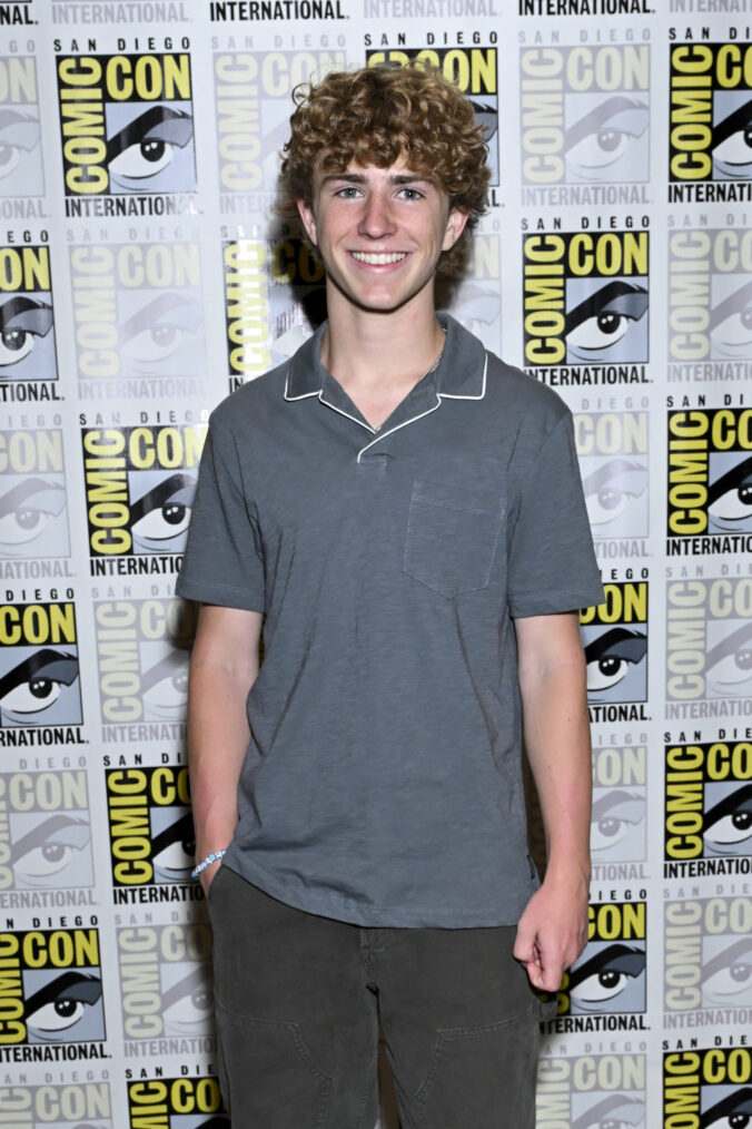 Walker Scobell of “Percy Jackson and the Olympians” at the 2024 San Diego International Comic-Con