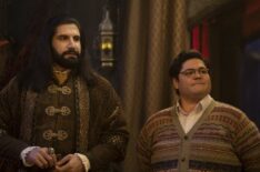 Kayvan Novak and Harvey Guillen in 'What We Do in the Shadows' Season 5