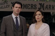 Kevin McGarry as Nathan and Erin Krakow as Elizabeth in 'When Calls the Heart' Season 11 Episode 12