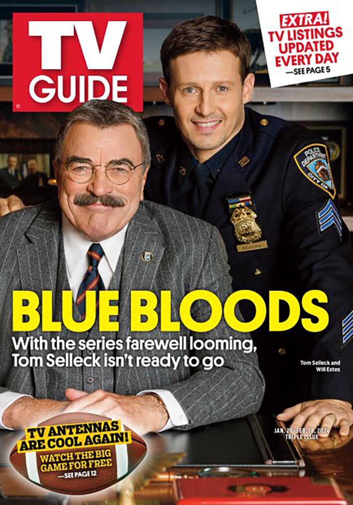 TV Guide cover Tom Selleck