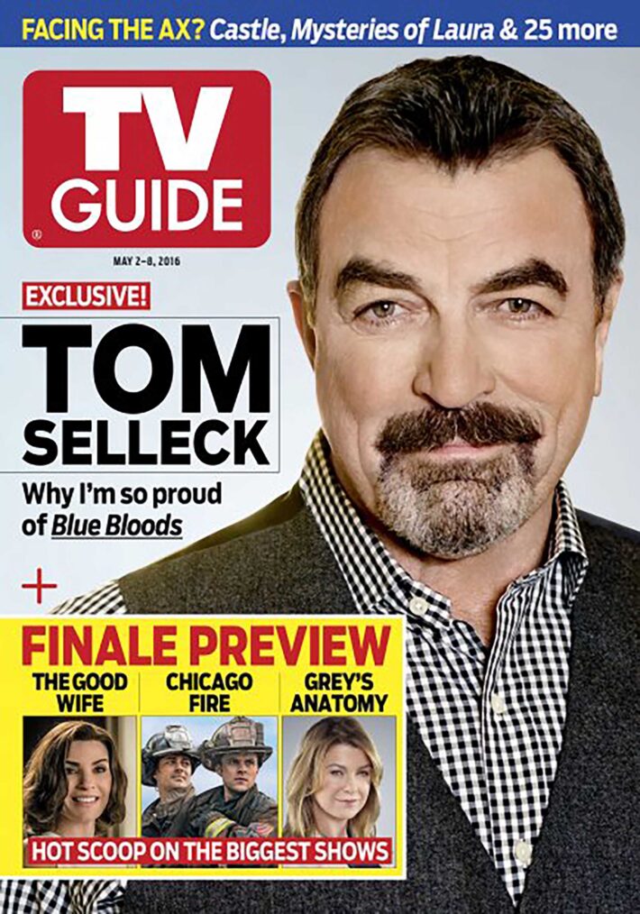 TV Guide cover Tom Selleck