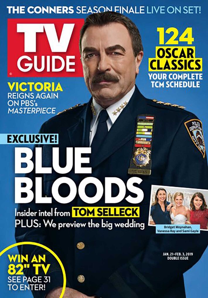 TV Guide cover Tom Selleck