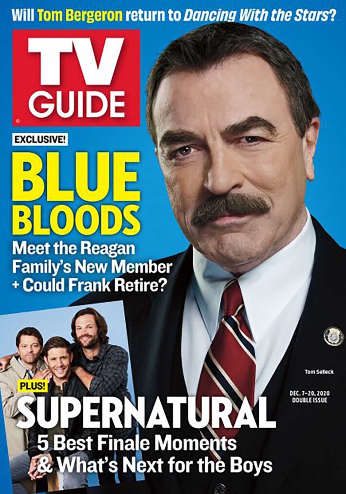 TV Guide cover Tom Selleck