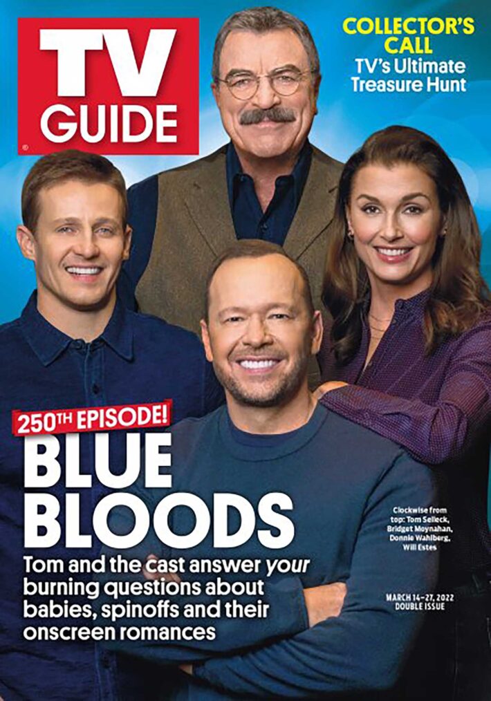 Blue Bloods on TV Guide cover