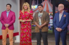 Jason Biggs, Sandra Lee, Bryan Ford, and Bill Yosses in Blue Ribbon Baking Championship