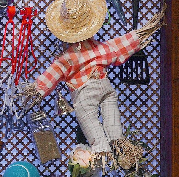 Clue Wall - Michael Jackson Scarecrow and John Mellencamp Scarecrow album