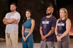 The Challenge 40 elimination - Tony Raines, Averey Tressler, Darrell Taylor, and Jodi Weatherton
