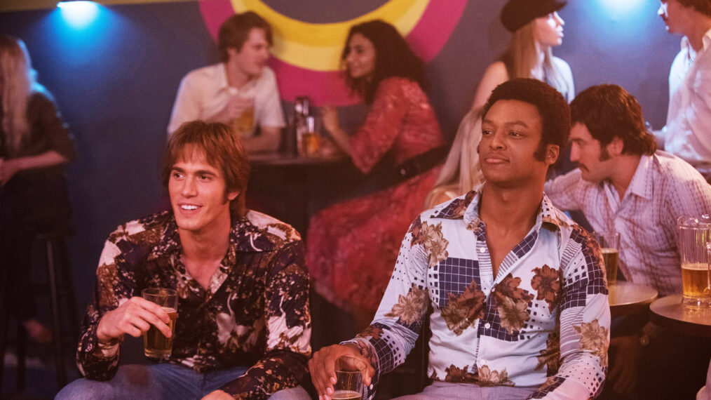 Blake Jenner and J. Quinton Johnson in Everybody Wants Some!!