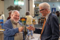 Stephen McKinley Henderson and Ted Danson in 'A Man on the Inside'