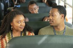 Quinta Brunson and Tyler James Williams in 'Abbott Elementary'