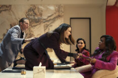 Sarah Paulson, Niecy Nash-Betts, Kim Kardashian, and Matthew Noszka in 'All's Fair'