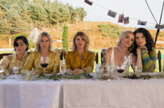 Sharon Horgan, Anne-Marie Duff, Eve Hewson, Eva Birthistle, and Sarah Greene in 'Bad Sisters' Season 2