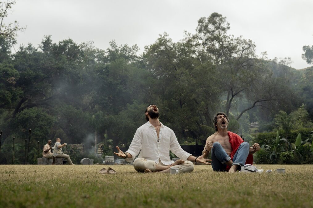 Tom Bateman and Chris Messina in 'Based on a True Story' Season 2