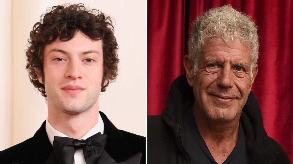 Dominic Sessa and Anthony Bourdain