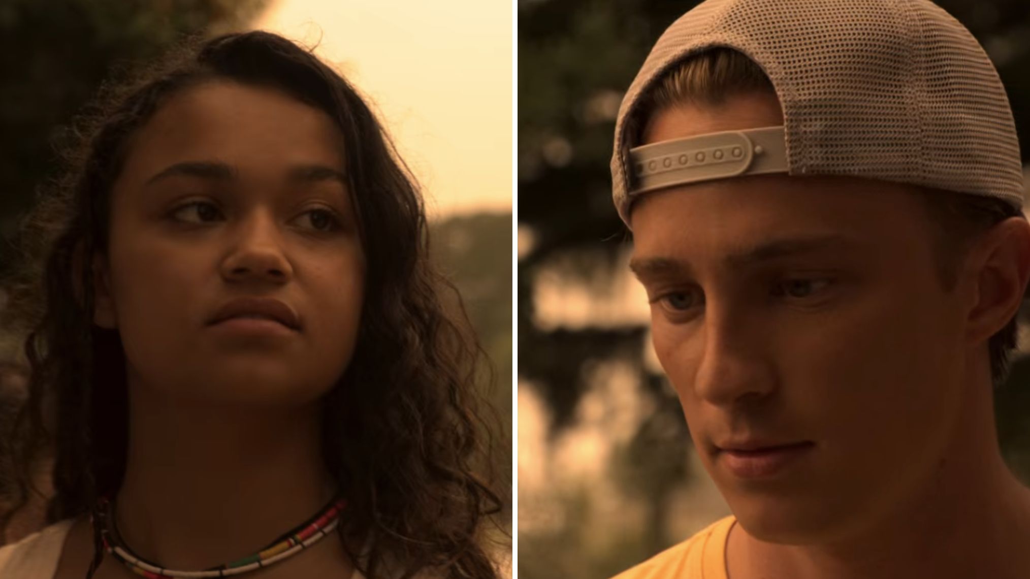 Drew Starkey and Madison Bailey on 'Outer Banks'