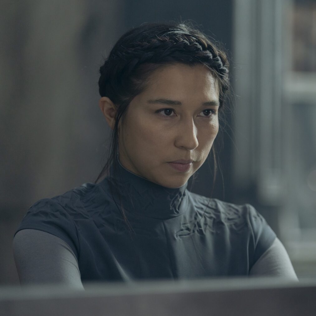 Aoife Hinds as Sister Emeline in 'Dune: Prophecy'