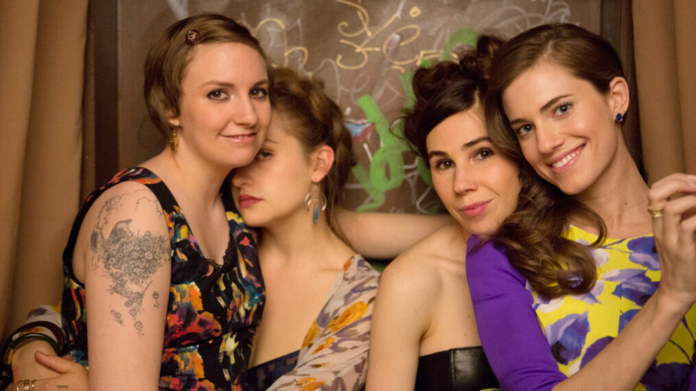 Lena Dunham, Jemima Kirke, Zosia Mamet, Allison Williams in Girls - 'She Said OK'