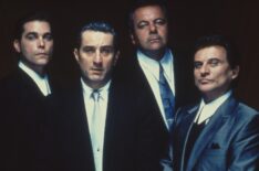 Ray Liotta, Robert De Niro, Paul Sorvino, Joe Pesci in 'Goodfellas' (1990)