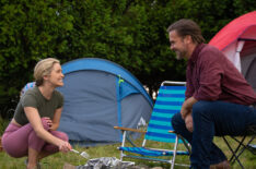 Greer Grammer and Matt Davis in 'Held Hostage at My House'